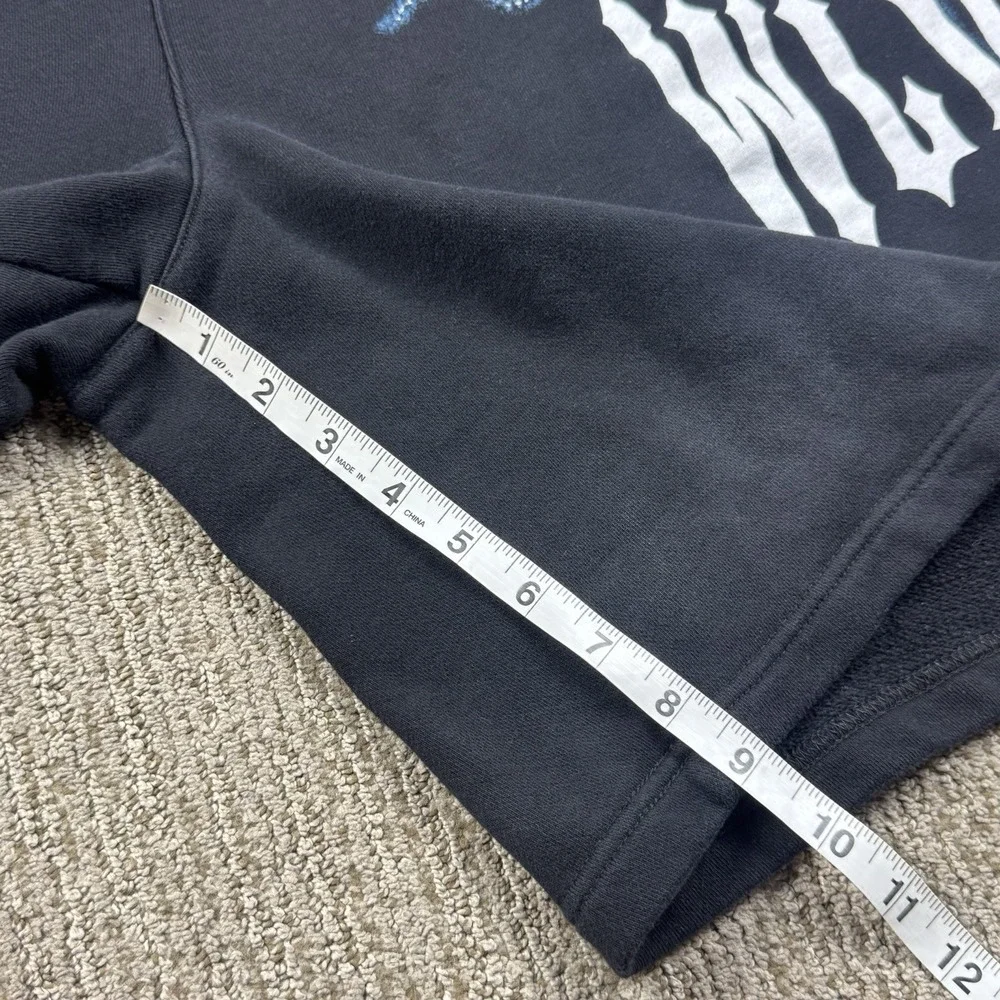 Darc Sport Mens L Iron Code Sweat Shorts Oversized Osiris Wolf Black